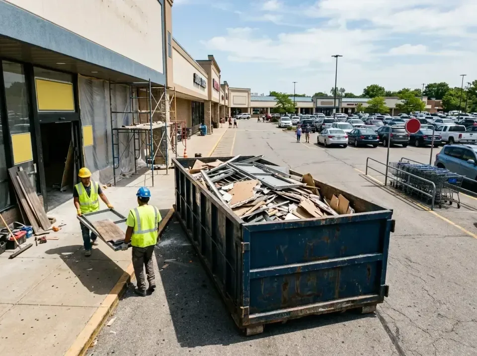 retail-store-renovation-debris-003 — frequently asked questions, Roll-off Dumpster Rentals in Kendall Park, NJ